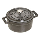 0.25 qt, Mini Round Dutch Oven, graphite grey
