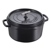 7 qt, Round, Dutch Oven Buster And Punch, Black Matte