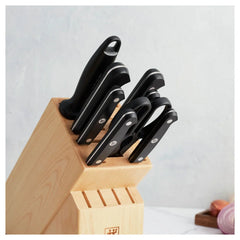 10-pc, Knife block set, natural