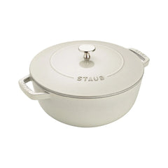3.75 qt, Essential French Oven, white truffle