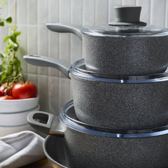 10-pc, Aluminum, Aluminum Ceramic Nonstick Cookware Set Ceramic Coating