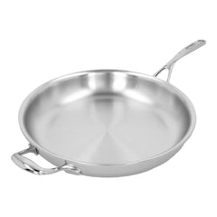 12.5-inch, 18/10 Stainless Steel, Proline Fry Pan With Helper Handle
