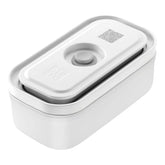 S, Vacuum Container, Plastic, Semitransparent-grey