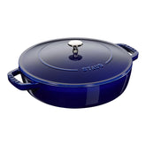 4 qt, Braiser With Lid, Dark Blue