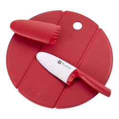 2-pc, Knife And Foldable Cutting Board Set