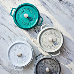 5.5 qt, Round, Dutch Oven, Turquoise
