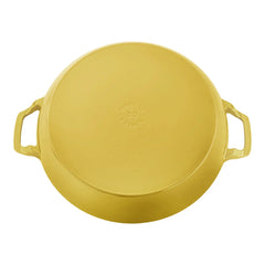 3.5 qt, Braiser With Glass Lid, Citron
