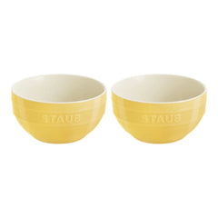 6.5-inch / 2-pc, Large Universal Bowl Set, citron