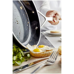 8-inch, Aluminum, Non-stick, Fry Pan With Ceramic Coating