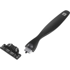 Facial razors, stainless steel | black matte