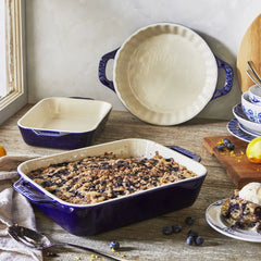 3-pc, Ovenware set, dark blue