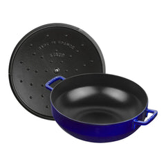 5 qt, Bouillabaisse pot, dark blue