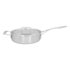 3 qt Sauté Pan With Helper Handle And Lid, 18/10 Stainless Steel