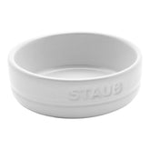 4-pc, condiment dishes, white