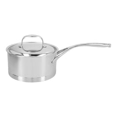 2.25 qt Sauce Pan With Lid, 18/10 Stainless Steel