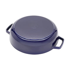 4 qt, Braiser With Lid, Dark Blue