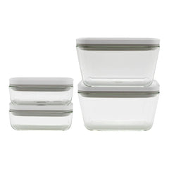 Fresh & Save 4-Piece Glass Container Set