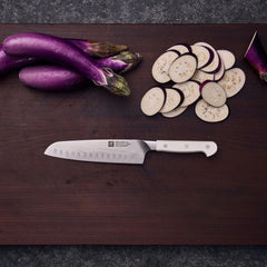 7-inch, Hollow Edge Slim Santoku Knife