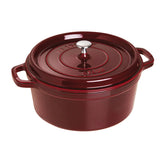 7 qt, Round, Dutch Oven, Grenadine