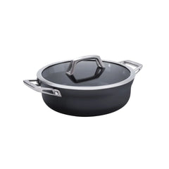 10-pc, Aluminum, Hard Anodized Ceramic Nonstick Cookware Set Ceramic Coating