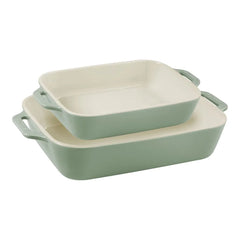 2-pc, Rectangular Baking Dish Set, eucalyptus