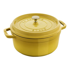 4 qt, Round, Dutch Oven, Citron