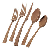 20-pc Rose Gold Flatware Set, 18/10 Stainless Steel, Rose