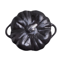 3.5 qt, Pumpkin, Dutch Oven With Stainless Steel Knob, Black Matte