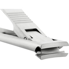 Compact Nail Clippers - Stainless Steel Matt