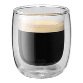 2-pc Espresso Glass Set, Double Wall