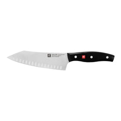 7-inch Rocking Santoku, Hollow Edge