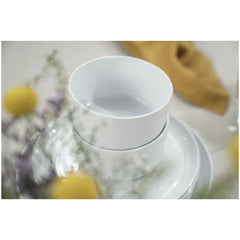 4-pc, Cereal Bowl Set, white
