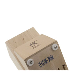 Birch, TWIN Birchwood Knife Block Empty