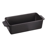 11.25 inch x 5-inch, Loaf Pan NO LID, black matte