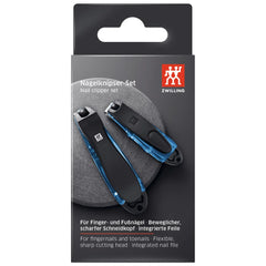 Manicure Pedicure Nail Clipper Set - Blue