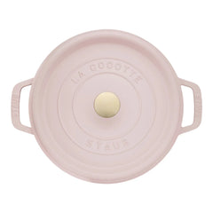 4 qt, Round, Dutch Oven, Pink Peony