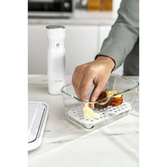 Drip tray set for glass containers, M/L / 2-pc