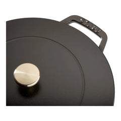3.75 qt, French oven, black matte - Factory Second