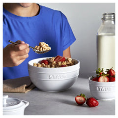 3.5-inch / 2-pc, Prep Bowl Set, white
