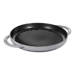 10-inch, Round Double Handle Pure Grill, graphite grey