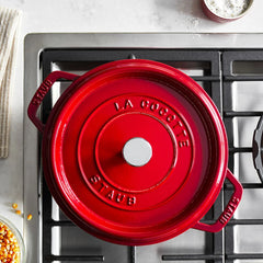 4 qt, Round, Dutch Oven, Cherry