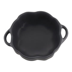0.5 qt, Pumpkin, Petite Dutch Oven, Black Matte