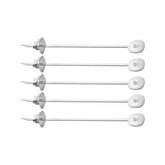 Skewer set, 5-pc, stainless steel