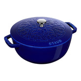 3.75 qt, Essential French Oven Lilly Lid, dark blue