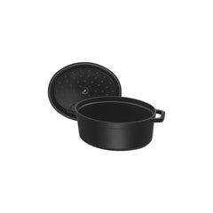 5.75 qt, Oval, Dutch Oven, Black Matte