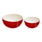 2-pc, Large Mixing Bowl Set, cherry