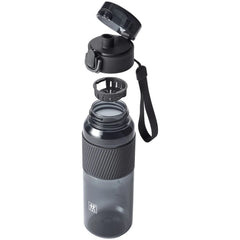 Drinking bottle, 680 ml, tritan, black matte
