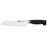 Santoku 7 inch, hollow edge