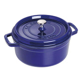 2.75 qt, Round, Dutch Oven, Dark Blue