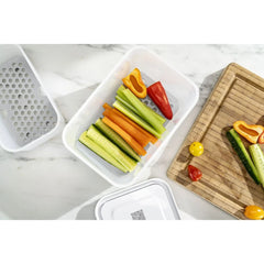 Drip tray set for plastic containers  , M/L / 2-pc